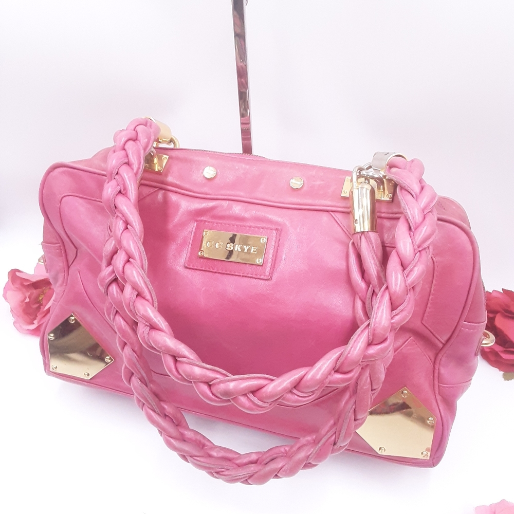 CC Skye Pink Leather  Shoulder  Bag beautiful !! 💋